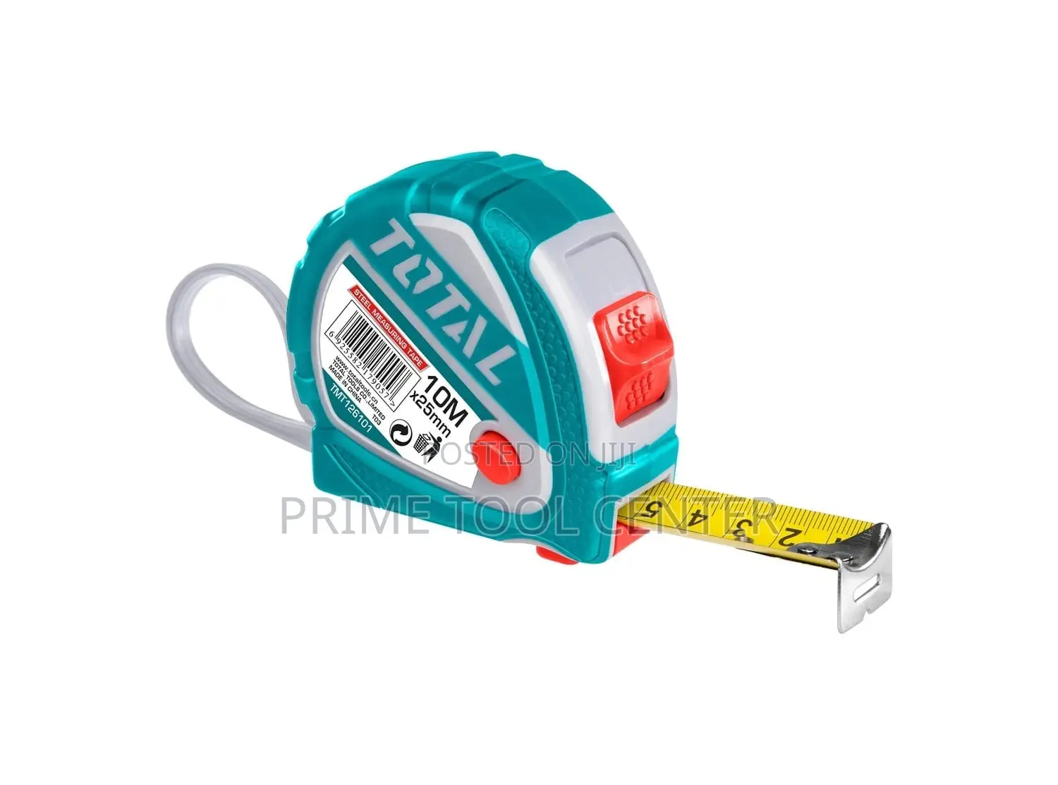 Total Steel measuring tape 10mx25mm