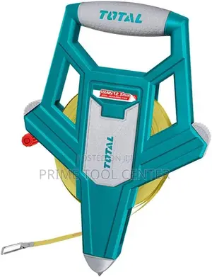Total Fibreglass measuring tape 100mx12.5mm