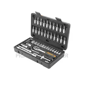 TOLSEN INDUSTRIAL 46 PCS 1/4″ SOCKET SET