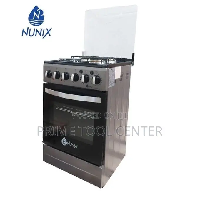 Nunix 50 * 55cm Cookers 3 Gas, 1 Hotplate