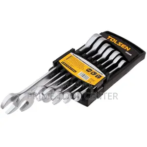 TOLSEN 7PCS FIXED HEAD COMBINATION GEAR RATCHET SPANNER SET