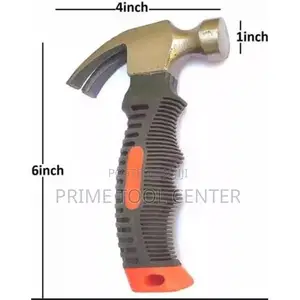 Claw hammer with plastic handle