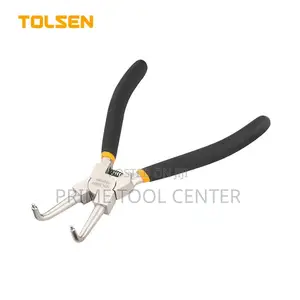INTERNAL CIRCLIP PLIER. BENT 180MM, 7″