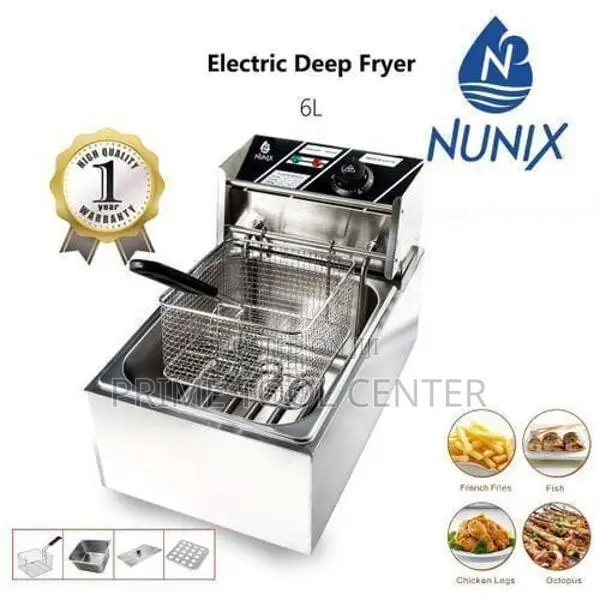 Nunix 6L ELECTRIC CHIPS DEEP FRYER