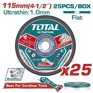 Total Ultra-thin metal cutting disc set 29pc