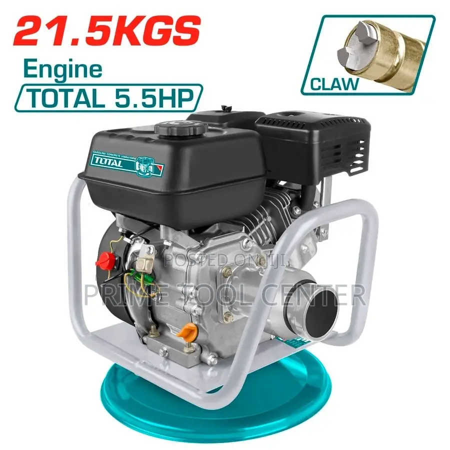 Total Gasoline concrete vibrator:4.0kW(5.5HP