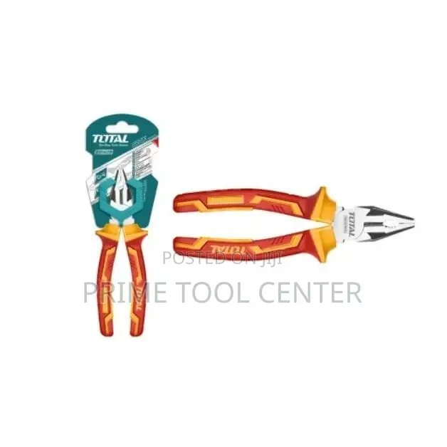 Total Insulated combination pliers :8″/200mm