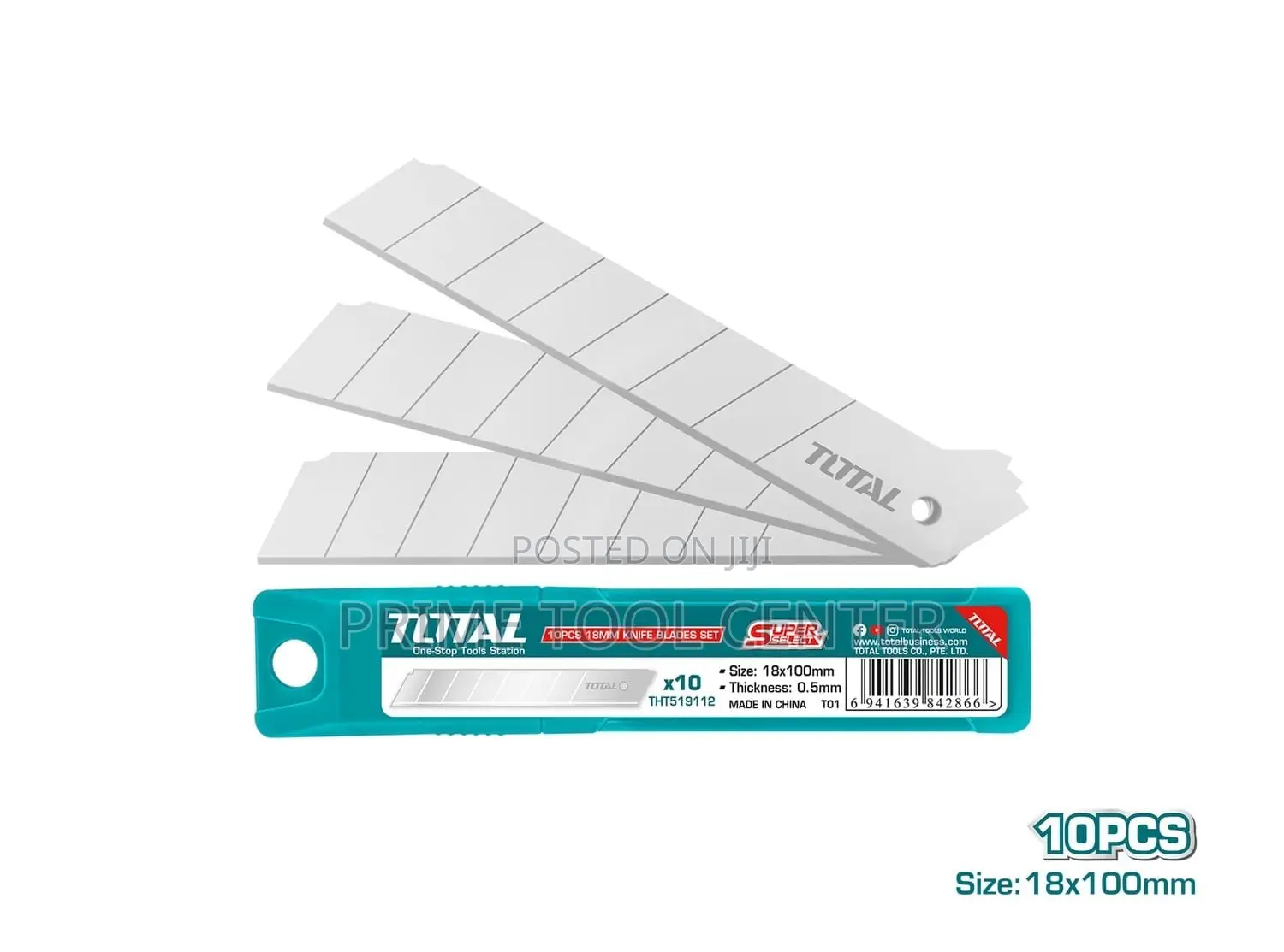 Total 10 Pcs 18mm knife blades set