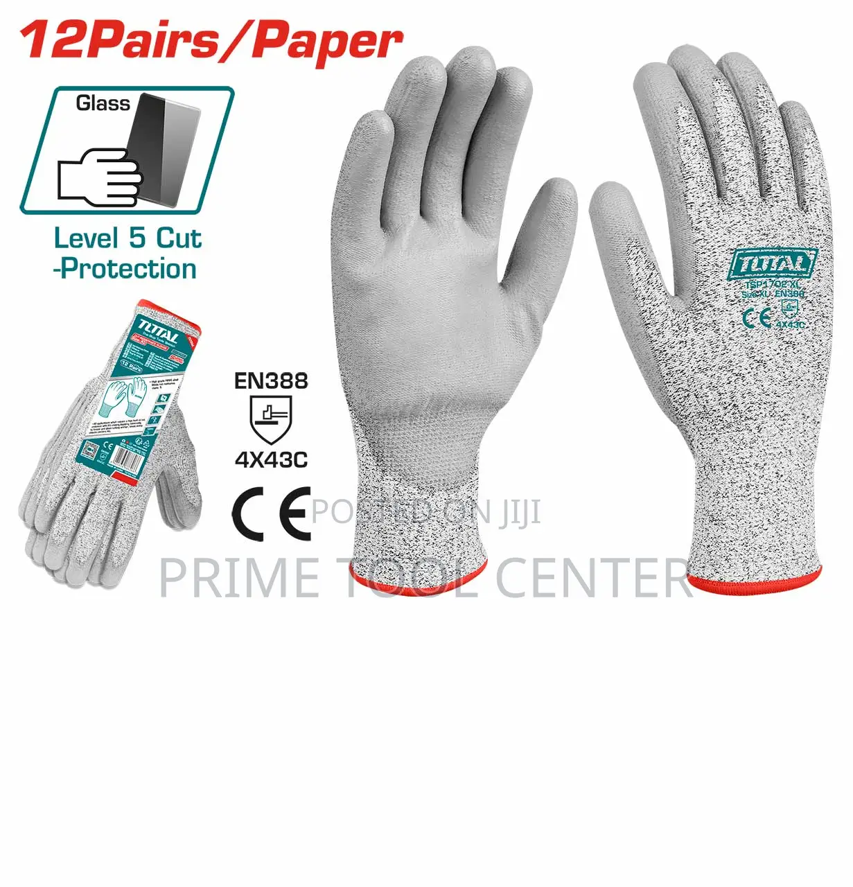Total Cut-resistance gloves Size:XL