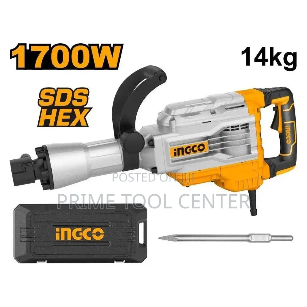 INGCO Demolition breaker 14KG, 1700W