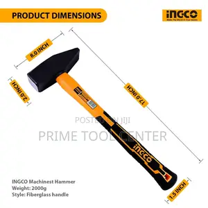 Ingco Machinist hammer Weight：2000g