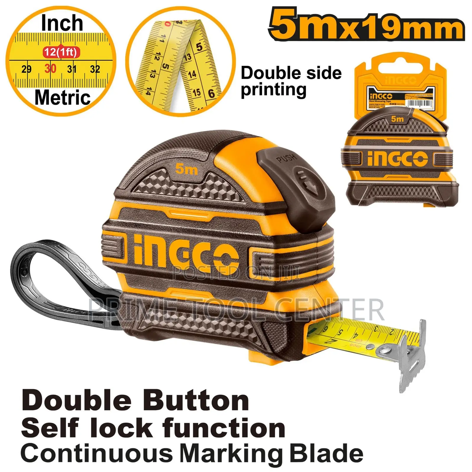 ingco Steel measuring tape 5M