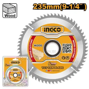 INGCO TCT saw blade 235mm(9-1/4″)