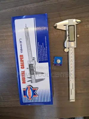 Metallic 6 inch digital Vanier caliper