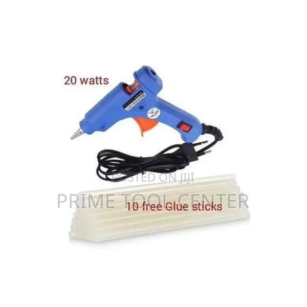 Hot air glue gun 20w +glue sticks