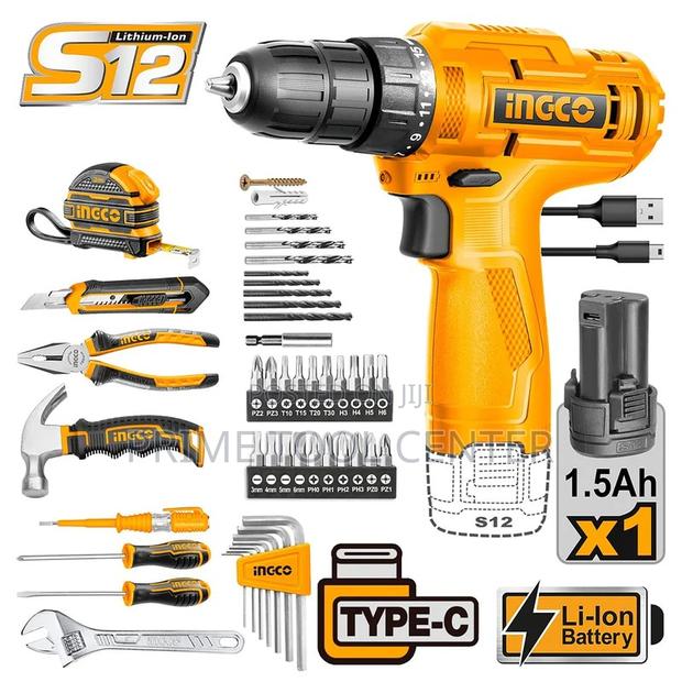 INGCO 89 Pcs Tools set 12V - thumbnail 3