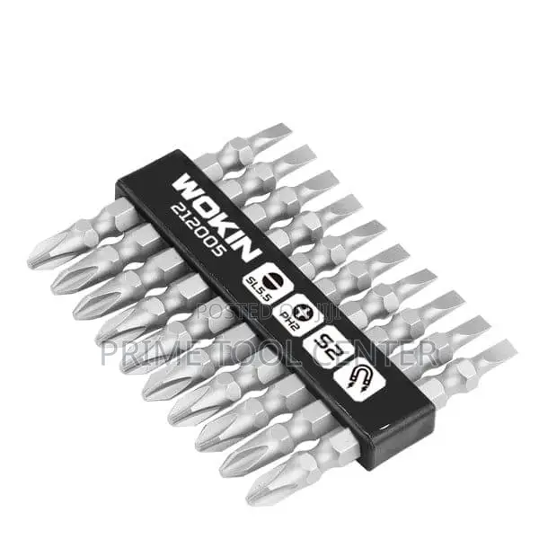 Wokin 10 PCS DOUBLE SCREWDRIVER BIT SET