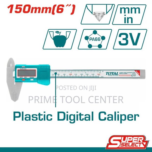 Total Plastic digital caliper TMT331501