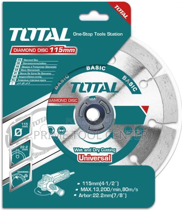 TOTAL Dry diamond disc 230(9″)X22mm