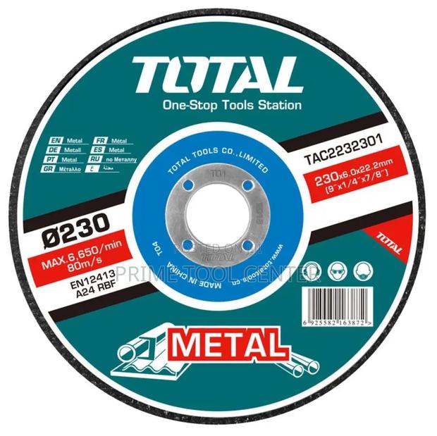 Total Abrasive metal grinding disc 230mm(9″)