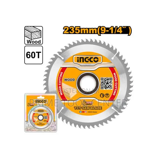 Ingco TCT saw blade 235mm(9-1/4″)