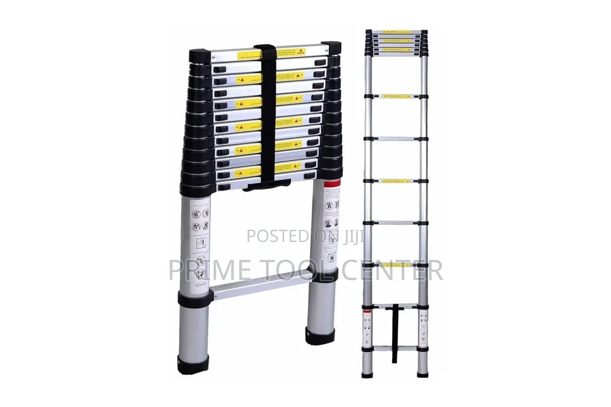 Aluminium Telescopic Ladder (, 5 M, 16.4 Ft)