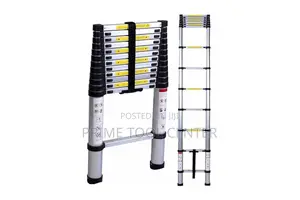 Aluminium Telescopic Ladder (, 5 M, 16.4 Ft)