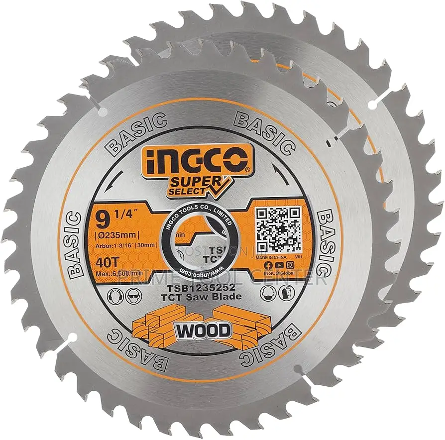 Ingco TCT saw blade 235mm(9-1/4″)