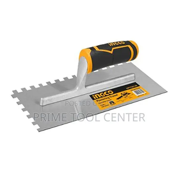 INGCO Plastering trowel with teeth