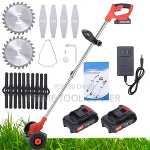 Cordless grass trimmer with 48v battery
