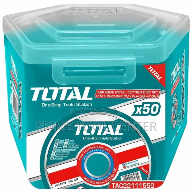 Total Abrasive metal cutting disc set 50pcs/set