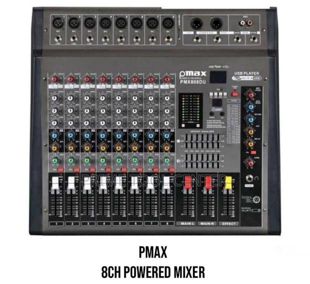 PMAX 8CH Powered Mixer