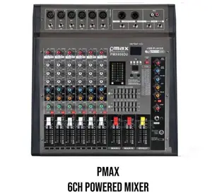 PMAX 6CH Powered Mixer