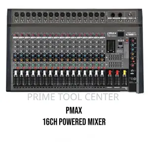 Powerful PMax 16CH Powered Mixer