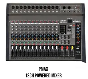 Powerful PMax 12CH Powered Mixer