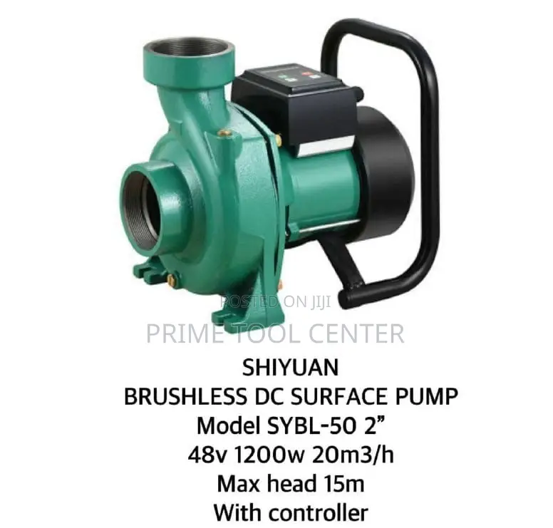 Shiyuan Surface Water Pump 1500W Brushless DC with controller