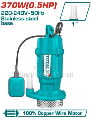 Total Submersible Water pump 370W(0.5HP)