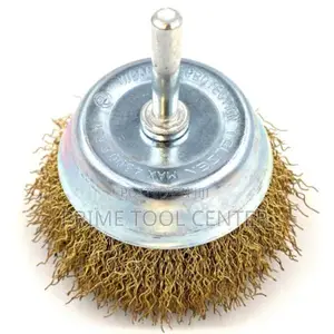 Tolsen INDUSTRIAL CUP BRUSH WITH SHANK 75mm