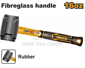 INGCO Rubber hammer 16oz/450g