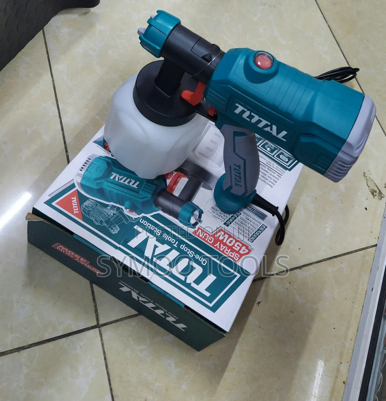 TOTAL Electric Paint Spray Gun