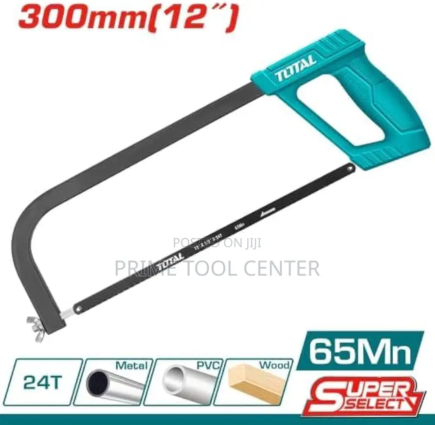 Total Hacksaw frame Size:300mm/12″