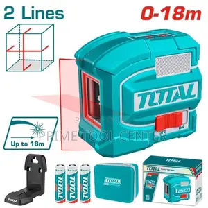 Total Self-leveling line laser :0~18m