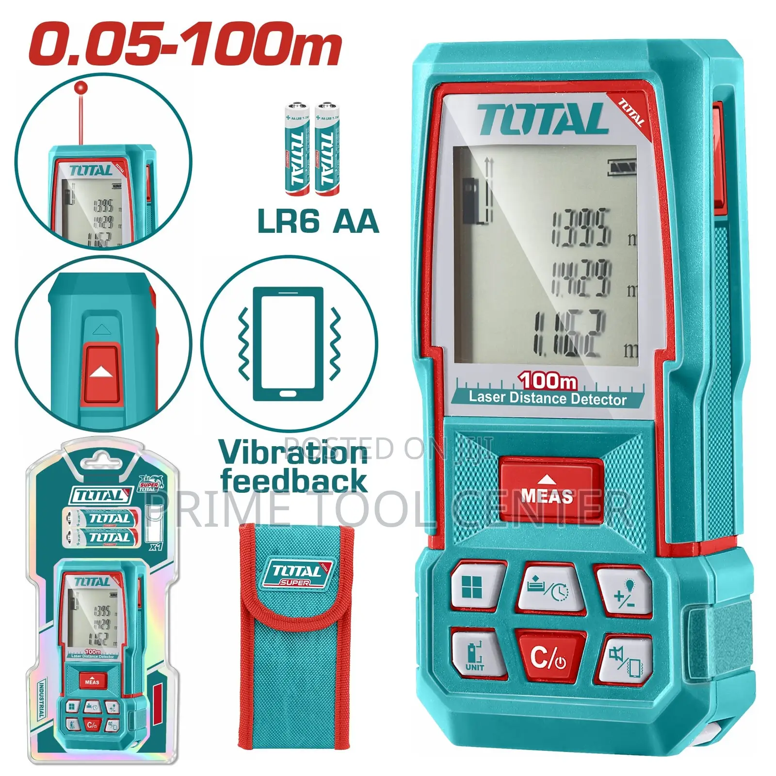 Total Laser distance detector