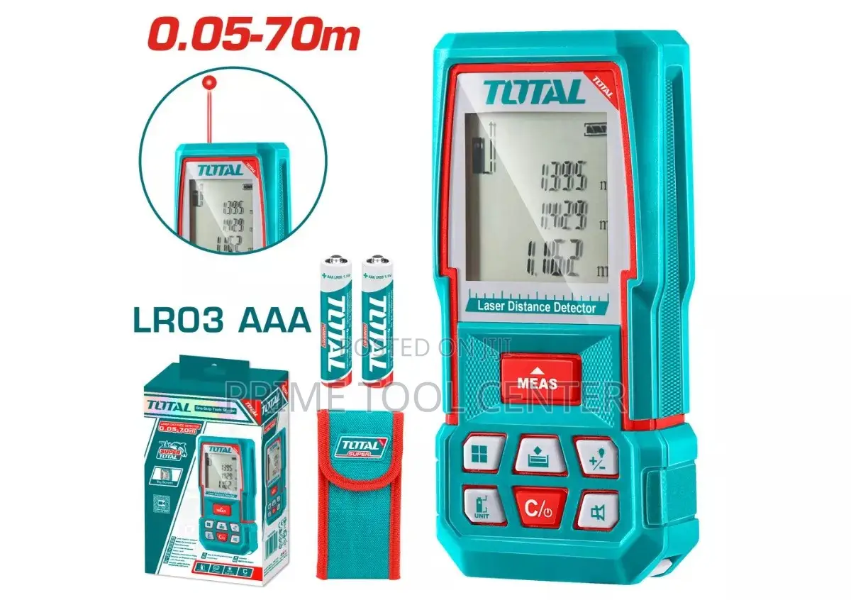 Total Laser distance detector 0.05-70m