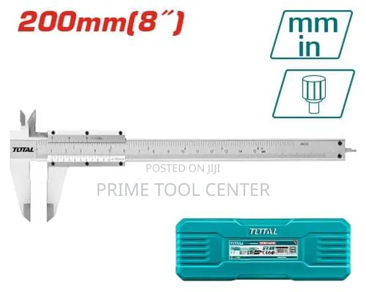 Total Vernier caliper Range:0-200mm