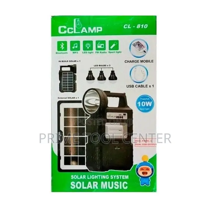 CcLamp Multifunctional Portable SOLAR SYSTEM