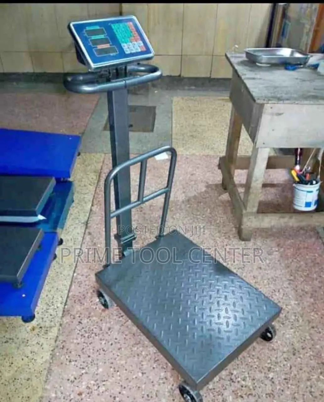 Digital Platform Weighing Scale 600kgs platform scale with grill