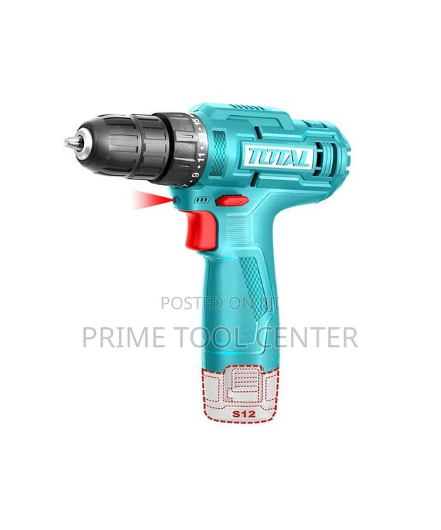 Powerful Total Lithium-Ion cordless drill 12V