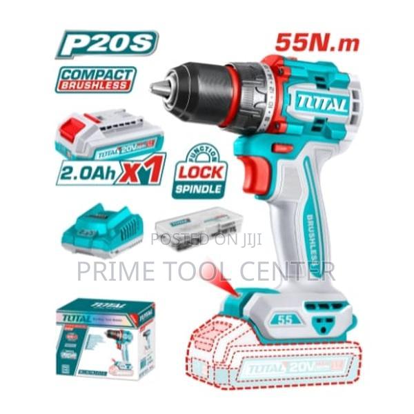 Total Compact Brushless Cordless Drill 20V