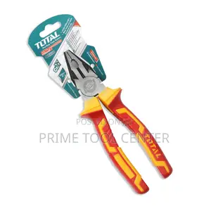 Total Insulated combination pliers Size:8″/200mm
